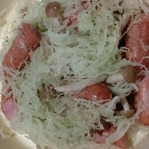 簡単☆ウインナーと野菜のレンチンおつまみ